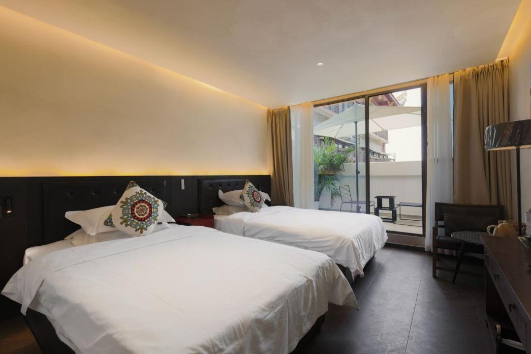 Qintai Tibetan Culture Boutique Hotel Čcheng-tu Exteriér fotografie